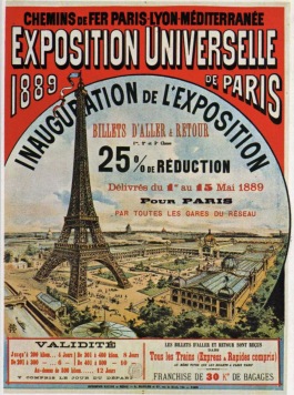 Paris Exposition 1889 poster